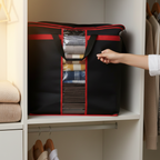 Large Storage Bag Organizers, Heavy-Duty Clothes & Blanket Storage Solution