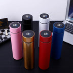 Smart Temperature Display Stainless Steel Water Bottle With LED Touch Lid
