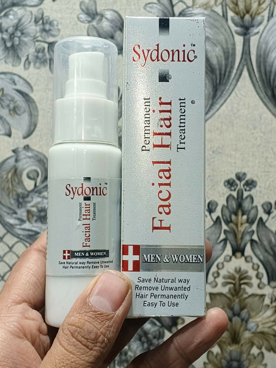 Sydonic Permanent Facial Hair Treatment – 100ml for Men & Women
