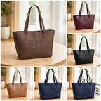 TBM The Bag Master Tote Bags Stylish Durable And Spacious Design For Everyday Carry And Convenience - Black | Blue | Brown | Dark Brown | Maroon