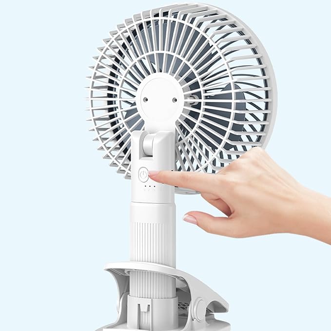 Fan, Multi Use Clip for Desk Stroller Car and Outdoor Cooling