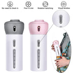Travel Bottles, Portable 4 Compartment Refillable for Shampoo and Lotion