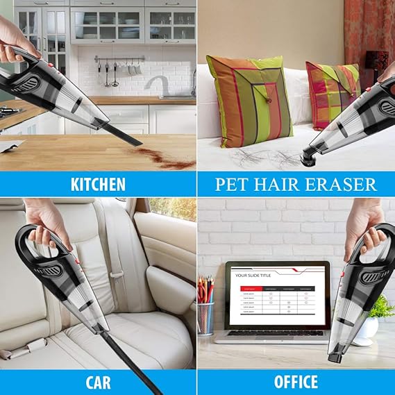Cordless Handheld Vacuum Cleaner Portable Car and Home Vacuum