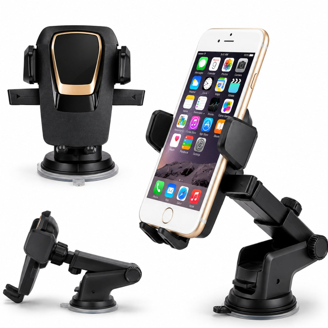 Easy One Touch Mobile Holder Car & Desk Mount