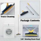 2 In 1 Floor Cleaning Brush Bathroom Tile Windows
