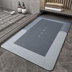Super Absorbent Anti Slip Square Floor Mat for Bathroom Kitchen Entryway