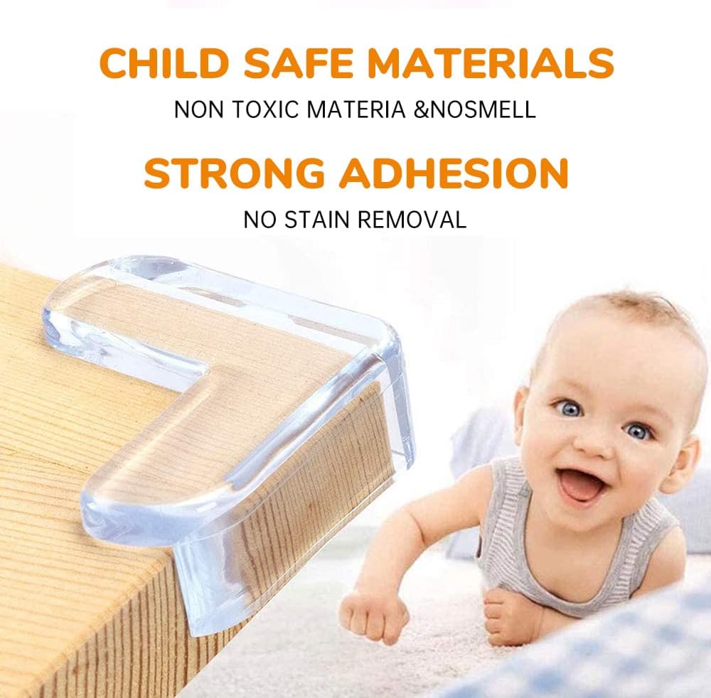 Corner Protector, Child Protection Angle, Silicone for Baby Safety