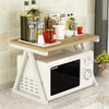 Vinziee Kitchen Microwave Spice Storage Organizer Rack