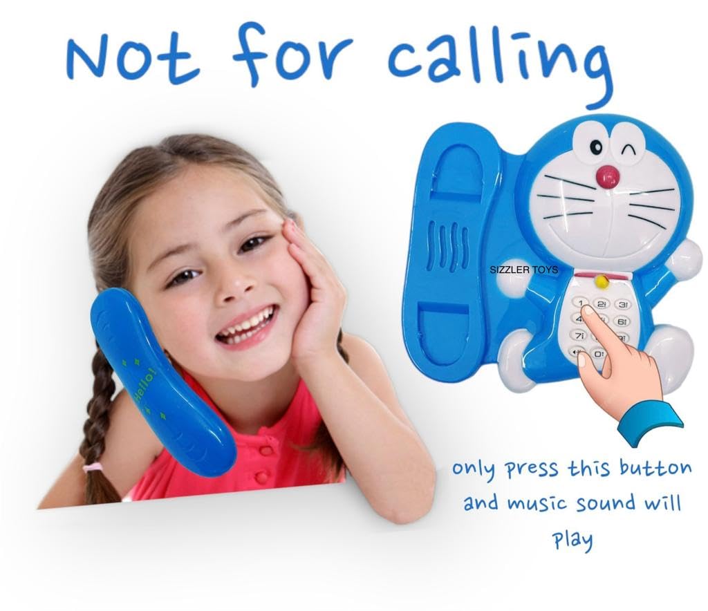Phone Musical Play, Colorful Telephone for Toddlers