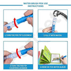 Magical Drawing Books With Pen, Water Reveal Activity Book for Kids