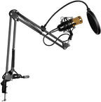 Professional Condenser Microphone, Podcast Mic Set