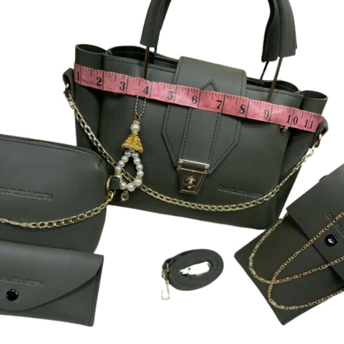5 Pcs PU Leather Handbag Set