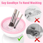 Makeup Brush Cleaner Machine, Electric Makeup Brush Cleaner