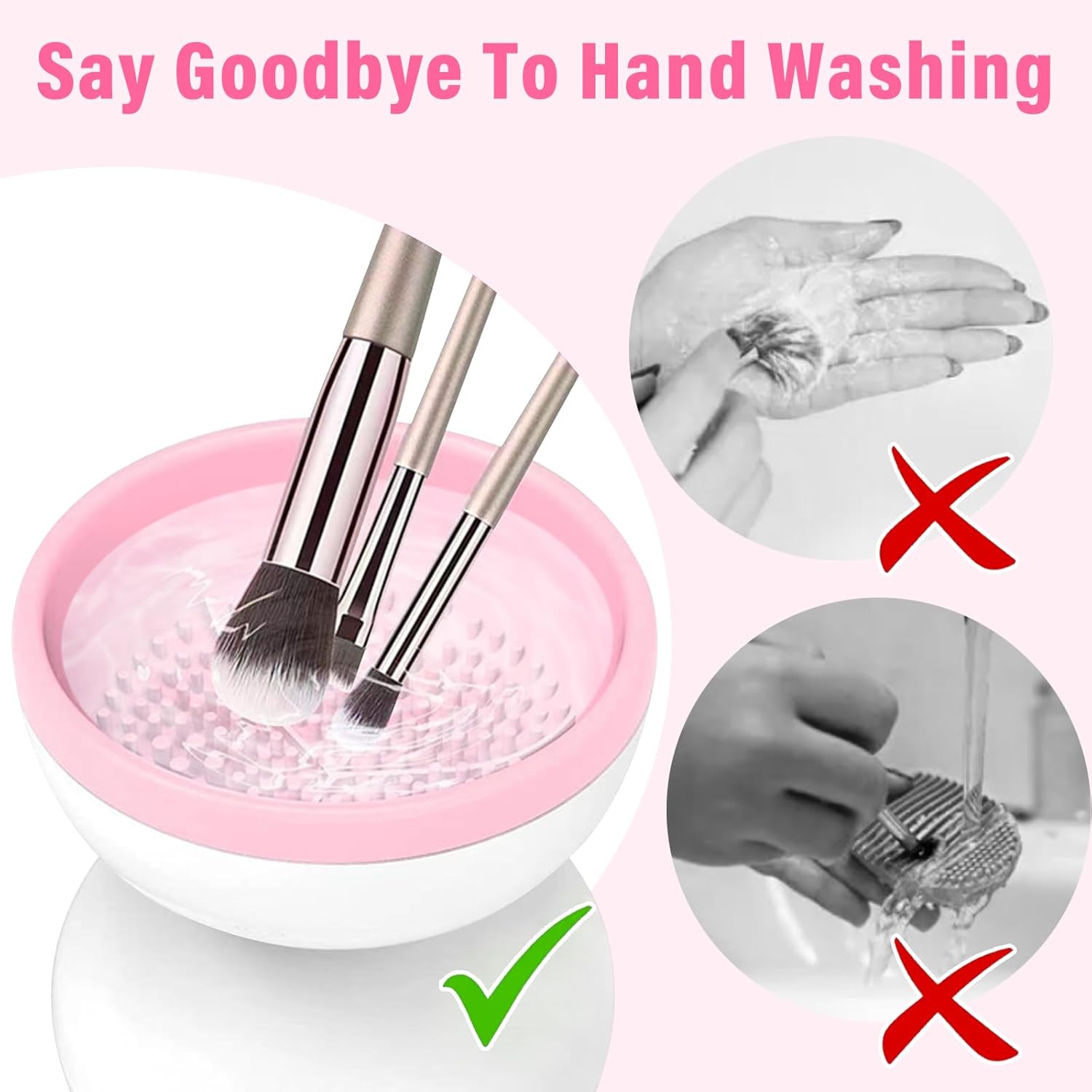 Makeup Brush Cleaner Machine, Electric Makeup Brush Cleaner