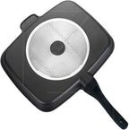 Pancakes, Divided Non Stick Skillet Pan for Eggs and Meals