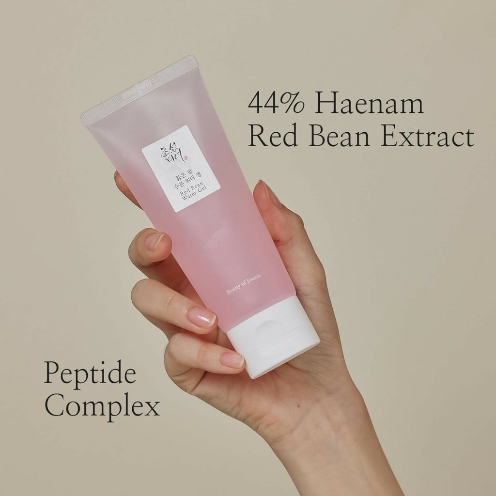 Korean Skincare Red Bean Water Gel, Hydrating & Oil-Control Moisturizer