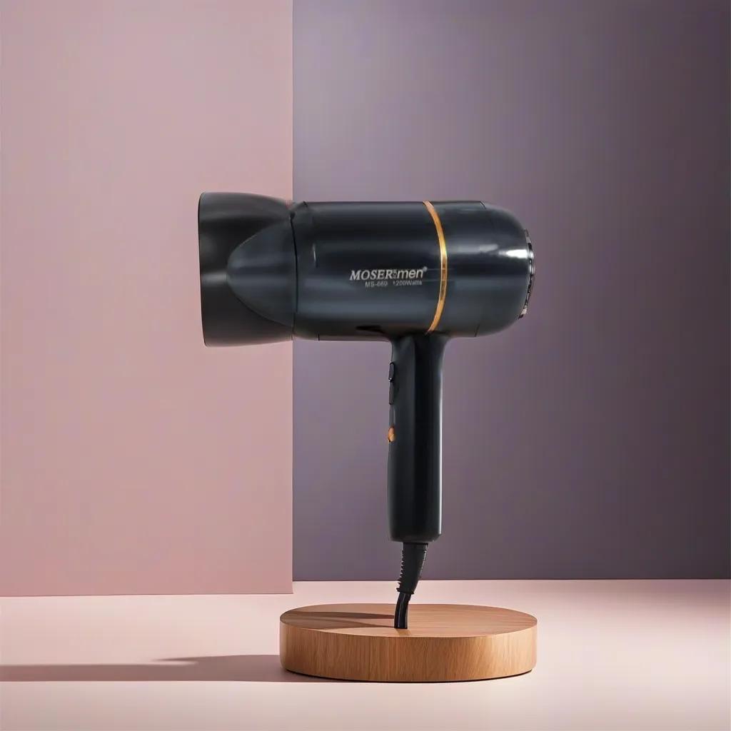 Hair Dryer, Mosermen MS-6691200W Hot and Cold Air 2 Speed Settings