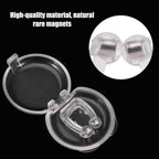 Silicone Magnet Nose Clip – Anti-Snore Sleep Support (Pack of 4)