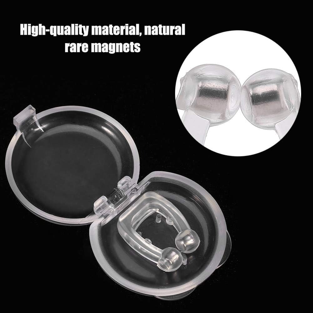 Silicone Magnet Nose Clip – Anti-Snore Sleep Support (Pack of 4)