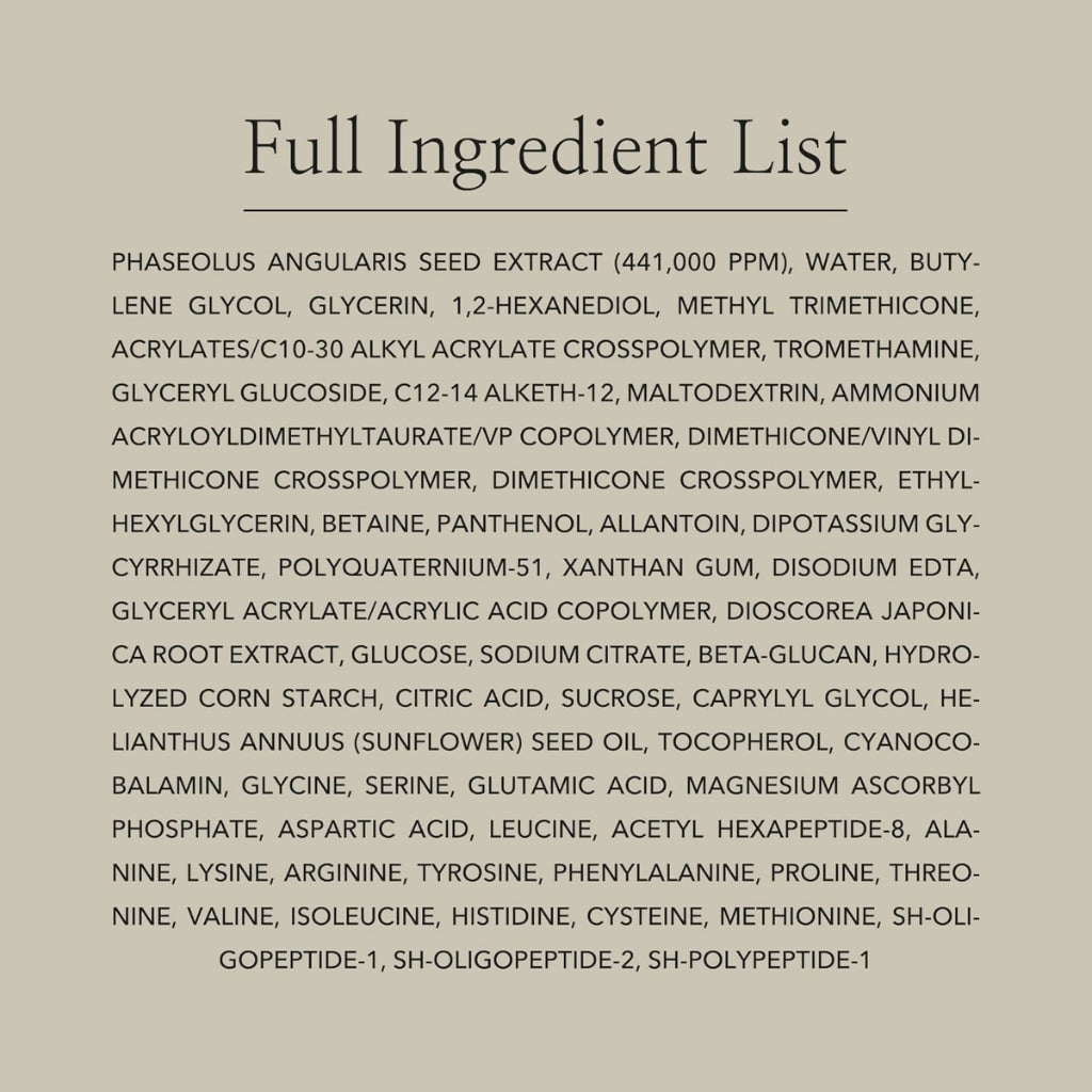 Korean Skincare Red Bean Water Gel, Hydrating & Oil-Control Moisturizer