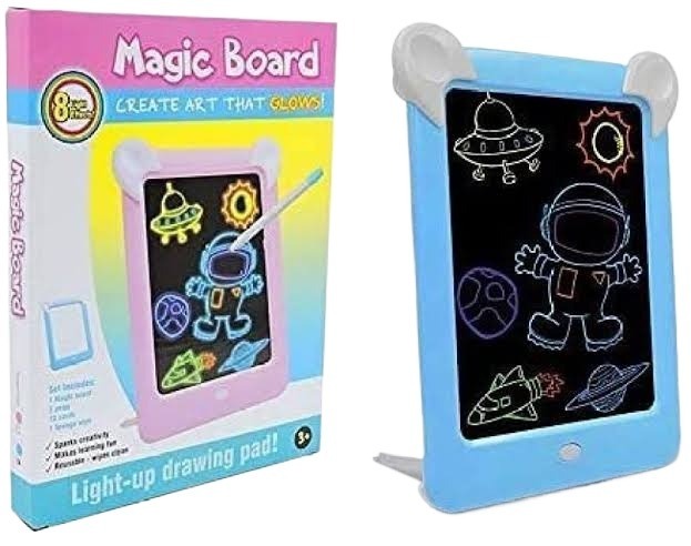 3D Magic Drawing Board With LED Light Up Glow Pad