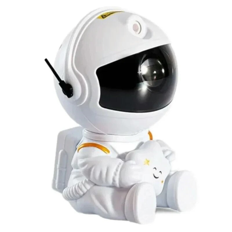 Astronaut Galaxy Star Projector Night Light – Starry Room Decor Lamp