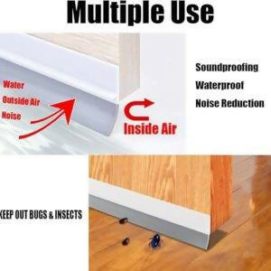 Soundproof, Dustproof, Anti-Draft & Easy Installation