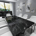 Self Adhesive Black Marble Sheet For Kitchen – Waterproof, Heat And Oil Resistant Wallpap er For Countertops, Cabinets, And Furniture(60x200)