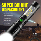 X-Balong BL-603-TG Rechargeable LED Flashlight with Zoom