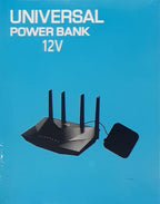 12V Mini UPS Router Power Bank, Automatic Backup for WiFi & Modem