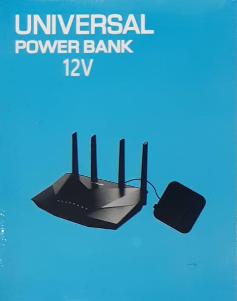 12V Mini UPS Router Power Bank, Automatic Backup for WiFi & Modem