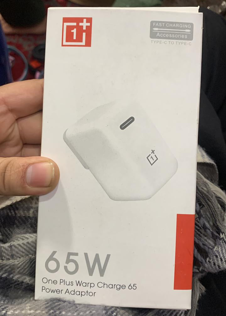 OnePlus Warp Charge 65W Power Charger With Cable Fast Charging Solution