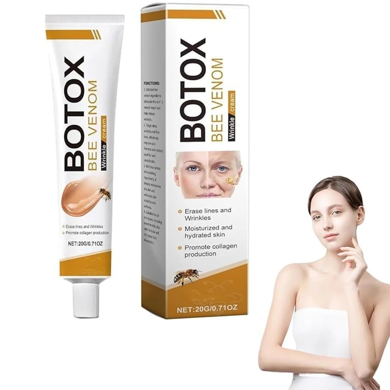 Botox Bee Venom Wrinkle Cream – Anti-Aging Moisturizer 30ML