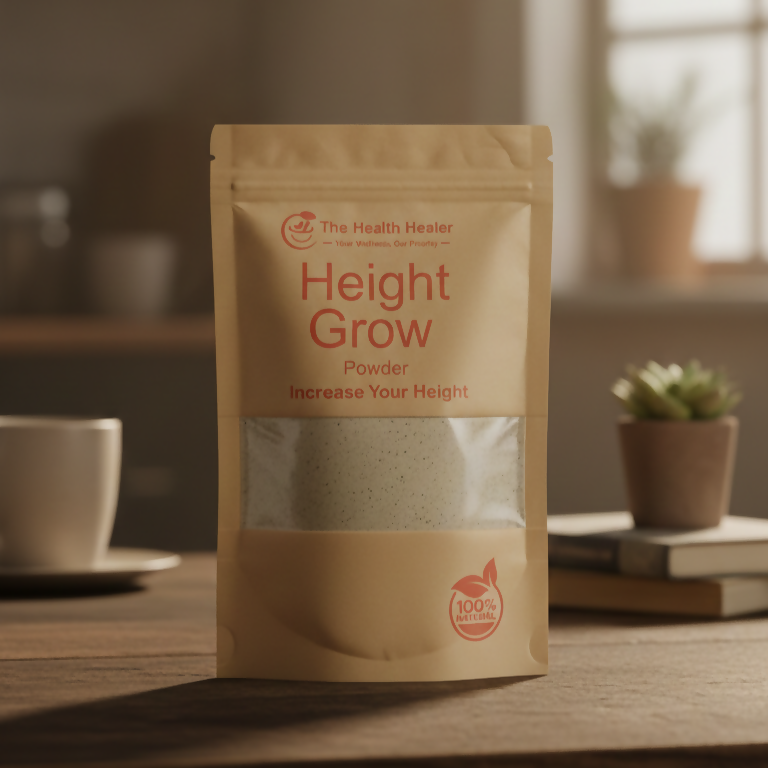 Height Grow Nutrition Powder For Taller And Stronger Body Boost Growth With Natural Height Support Formula - 50g