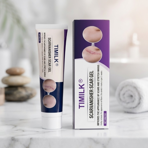 Timilk Regenscar Stem Cell Scar Gel – Triple-Action Formula for Old & New Scars, Surgical Marks, and Skin Renewal (15ml)
