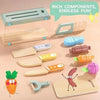 Wooden Kids Play Kitchen Set
