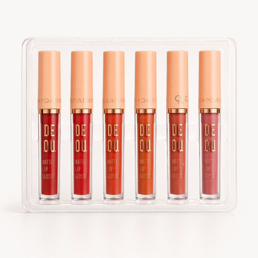 6 Pcs Nude Matte