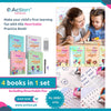 Sank Magic practice Copybook Set (Alphabet, Numbers, Math, Drawing), Early Learning for Kids
