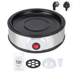 DSP Professional 350W Electric Egg Boiler, With Steam Rack And Measuring Cup