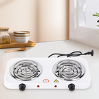 Double Electric Stove Two Burner Coil Heating Hot Plate