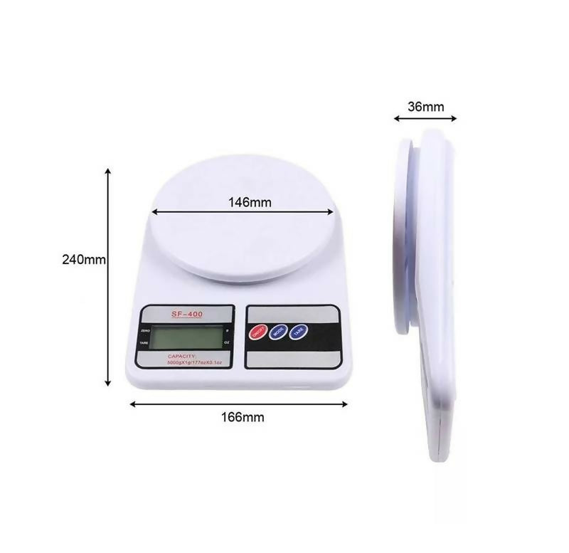 Weight Machine with Cell – Food & Grocery Measuring Scale upto 10 KG