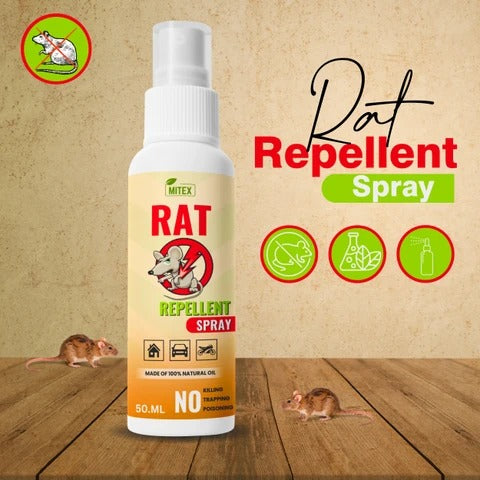Rat Repellent Spray 50ml for Car Engine and Home Use