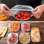 Elastic Reusable Food Storage Covers for Bowls Plates and Containers