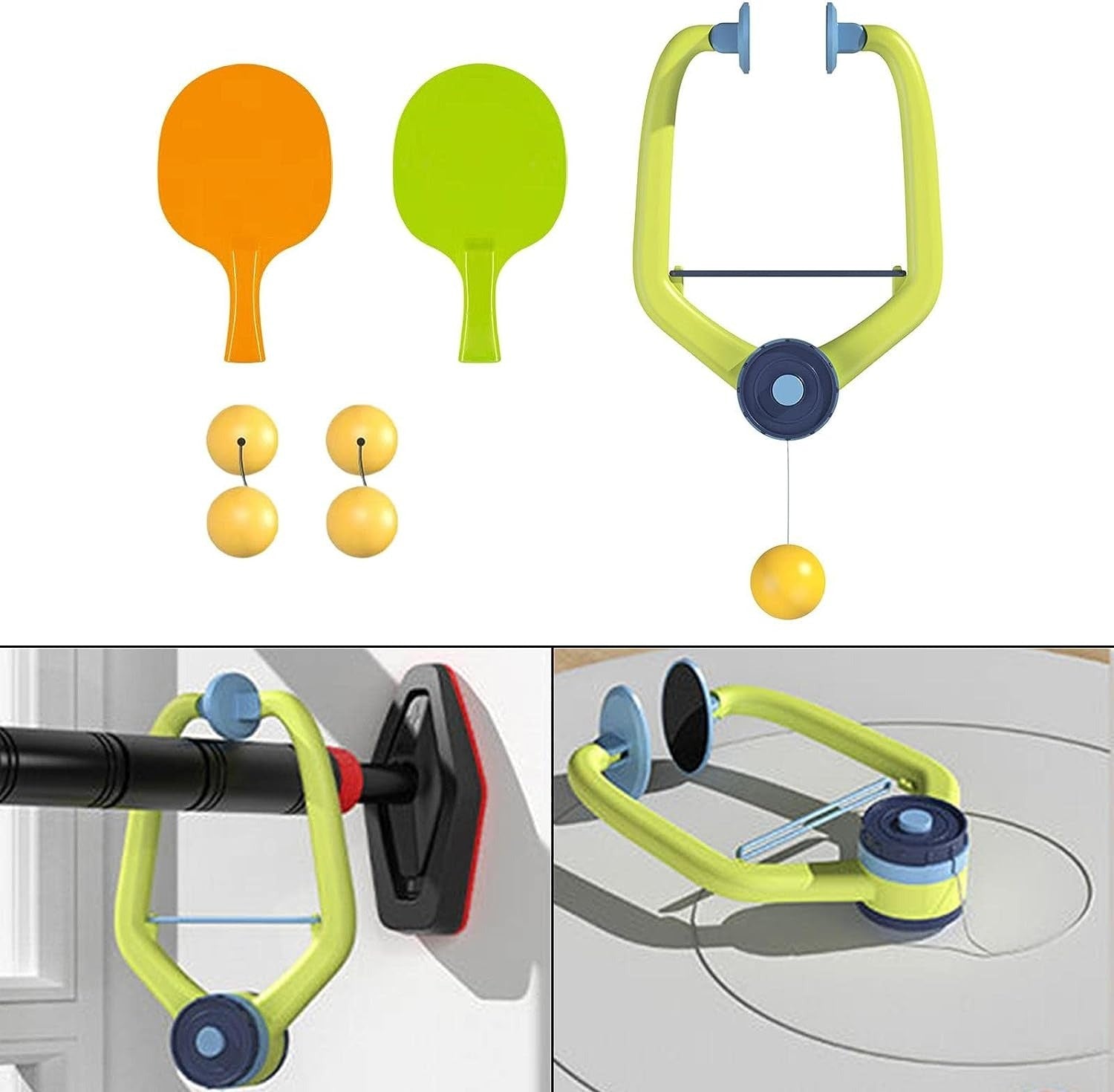 Children’s Indoor Hanging Table Tennis Toy Training Set