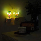 Mushroom Night Light, Dusk To Dawn Sensor LED Lamps For Kids Gifts