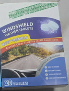 Car Windshield Washer Fluid Concentrate Tablets
