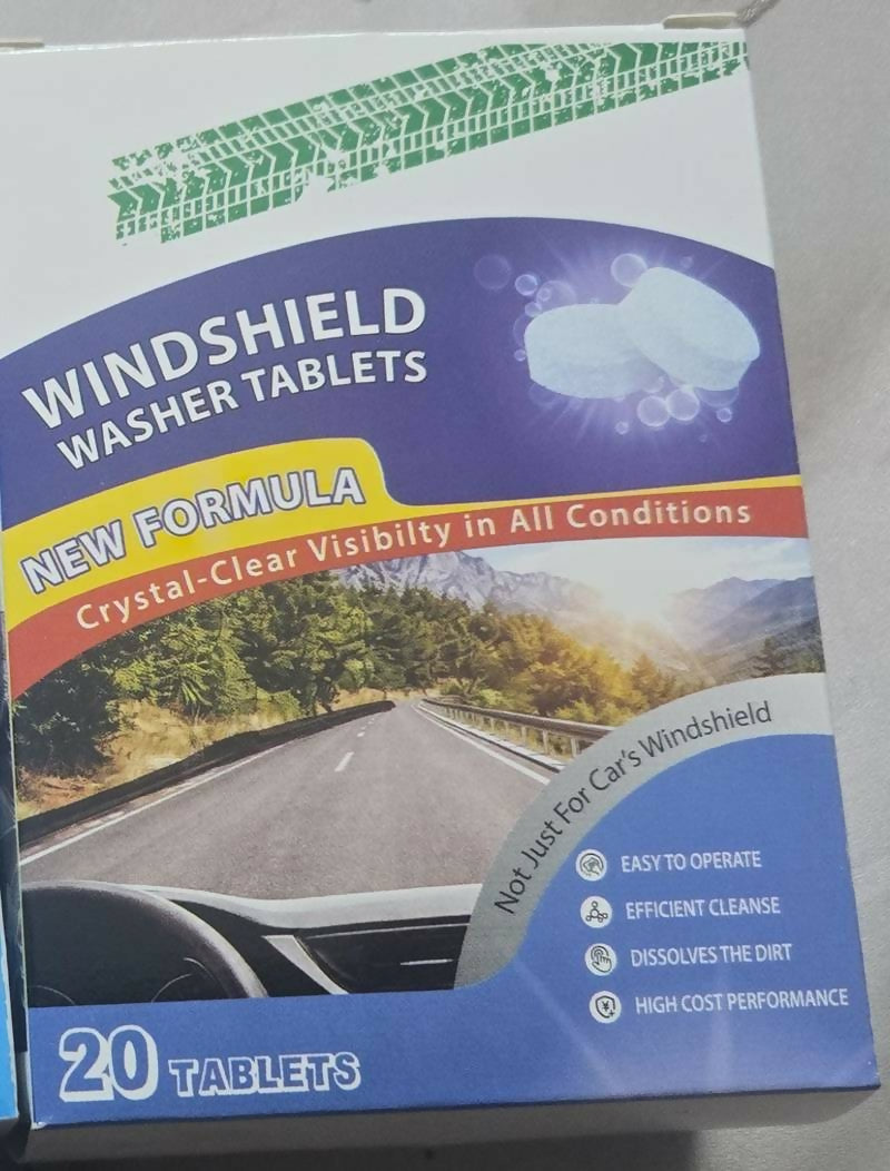 Car Windshield Washer Fluid Concentrate Tablets