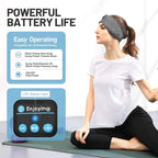 Sports And Sleep Bluetooth Headband With Built-In Wireless Headphones