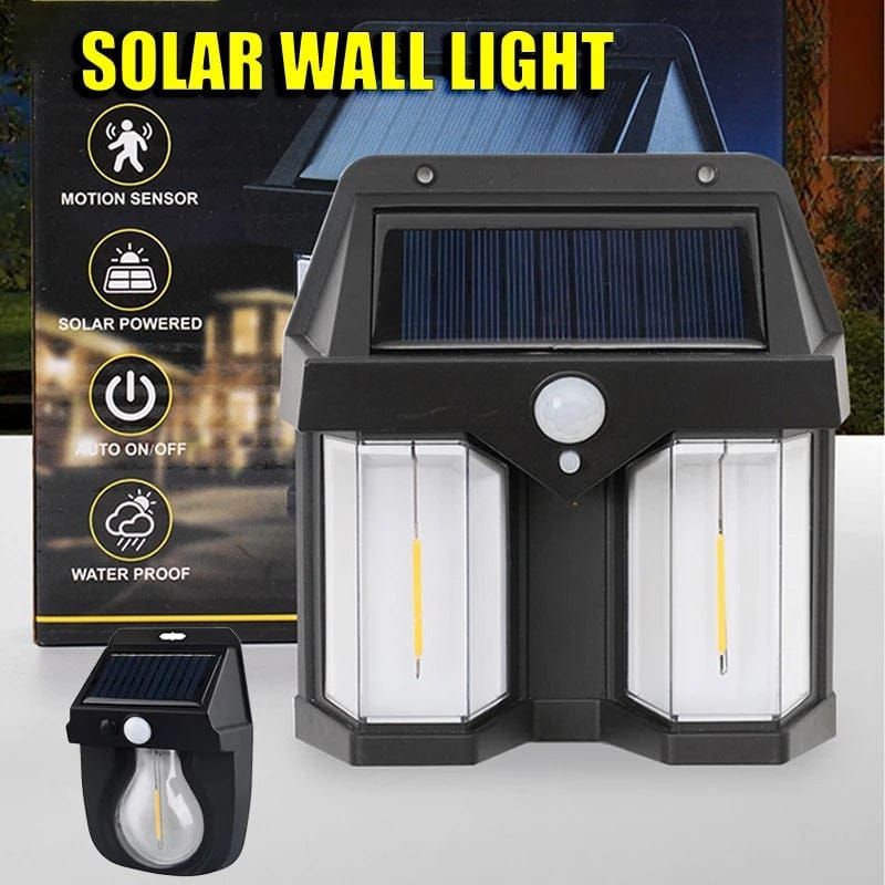 Solar Wall Light Outdoor Waterproof LED Garden Lamp