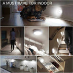 Motion Sensor Light for Home with USB Charging Wireless Self Adhesive LED Body